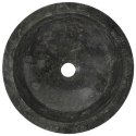  Umywalka, 40 x 12 cm, marmurowa, czarna Lumarko!