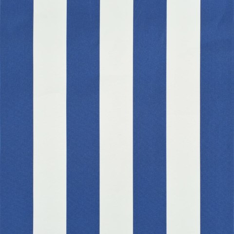  Markiza zwijana, 250 x 150 cm, niebiesko-biała Lumarko!