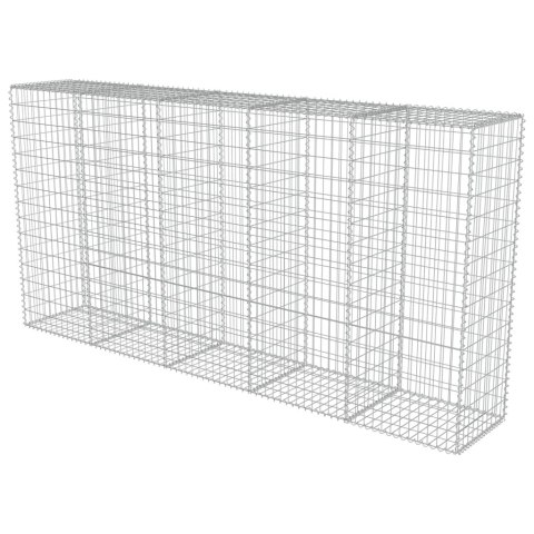  Ściana gabionowa z pokrywami, galwanizowana stal, 300x50x150 cm Lumarko!