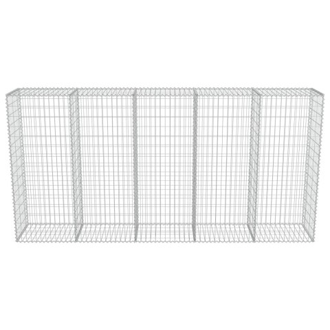  Ściana gabionowa z pokrywami, galwanizowana stal, 300x50x150 cm Lumarko!