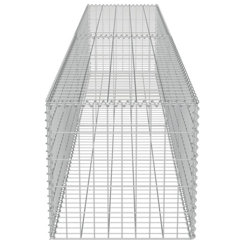  Ściana gabionowa z pokrywami, galwanizowana stal, 300x50x50 cm Lumarko!