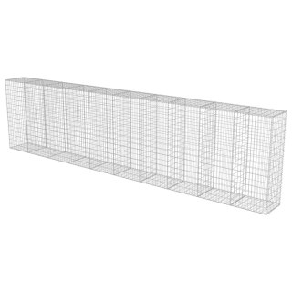  Ściana gabionowa z pokrywami, galwanizowana stal, 600x50x150 cm Lumarko!