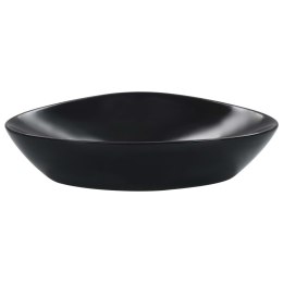  Umywalka, 58,5 x 39 x 14 cm, ceramiczna, czarna Lumarko!