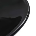  Umywalka, 58,5 x 39 x 14 cm, ceramiczna, czarna Lumarko!