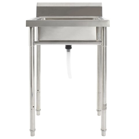  Zlewozmywak kuchenny, jednokomorowy, stal nierdzewna Lumarko!