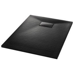  Brodzik prysznicowy, SMC, czarny, 100 x 70 cm