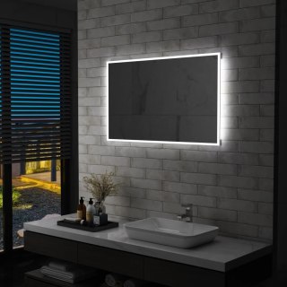 Ścienne lustro łazienkowe z LED, 100 x 60 cm Lumarko!
