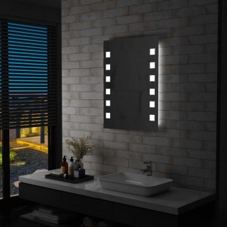 Ścienne lustro łazienkowe z LED, 60 x 80 cm Lumarko!
