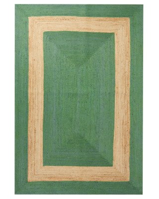 Dywan KARAKUYU Zielony 200 x 300 cm Juta
