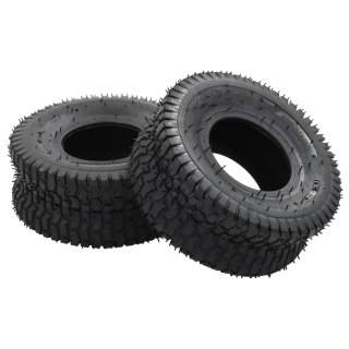  4-częściowy zestaw opon i dętek do taczki, 15x6.00-6 4PR, guma Lumarko!