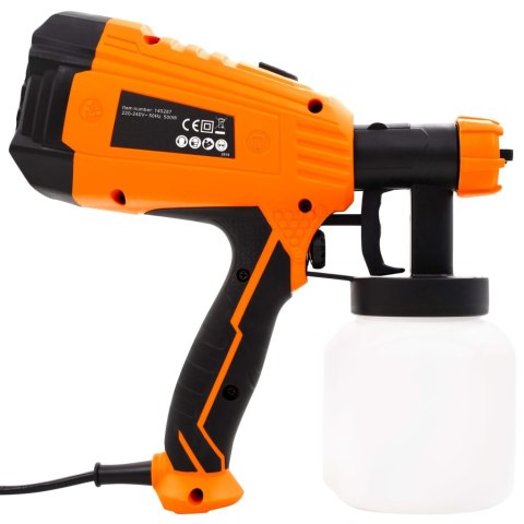  Elektryczny pistolet natryskowy z 3 dyszami, 500 W, 800 ml  Lumarko!