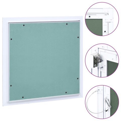  Panel rewizyjny z aluminiową ramą i płytą gipsową, 300x300 mm  Lumarko!