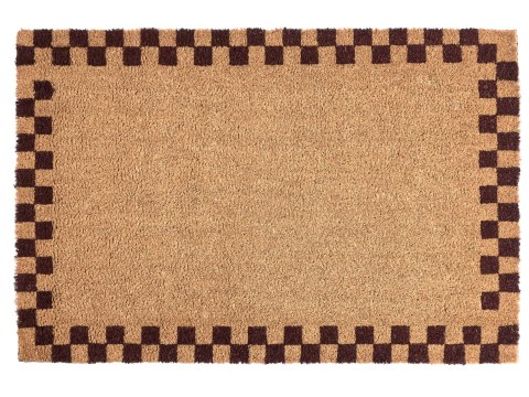 Wycieraczka SAGADA Beżowy/ brązowy 40 x 60 cm Włókno kokosowe
