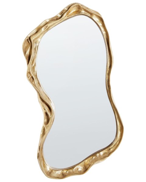 Lustro ścienne SERY 38 cm 75 cm Złoty
