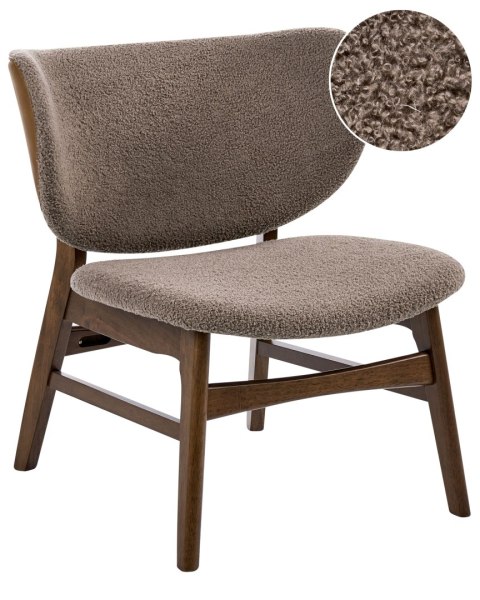 Fotel DAY Boucle Beżowoszary