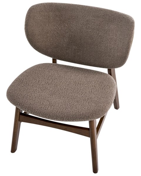 Fotel DAY Boucle Beżowoszary