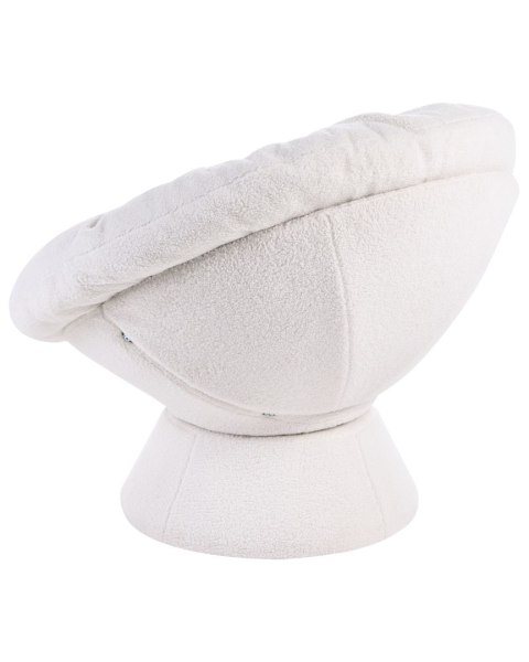 Fotel obrotowy RINGSTED Boucle Złamana biel