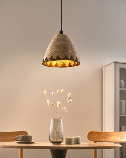 Lampa wisząca INKSI Plecionka Naturalny
