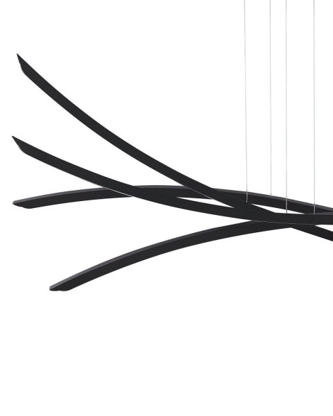 Lampa wisząca LED CALAO Metal Czarny