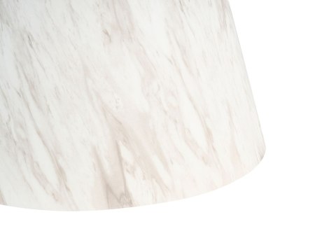 Stół do jadalni MERE Biały marmur 120 cm 120 cm
