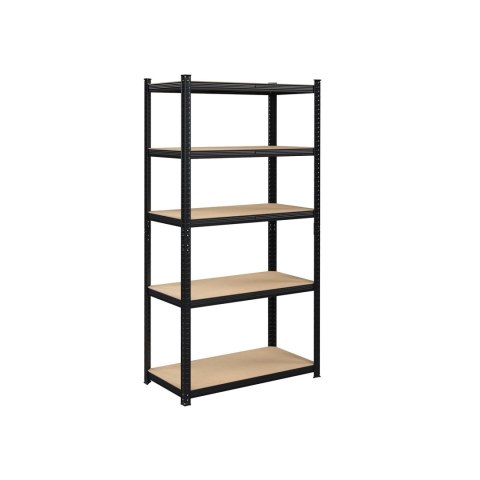 Półki magazynowe , półki do dużych obciążeń, zestaw 2 szt., półki piwniczne, 180 x 90 x 40 cm, nośność do 875 kg, półki, półki w