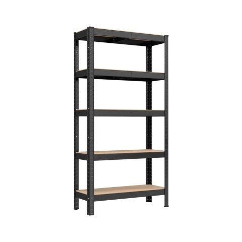 Półki magazynowe , półki do dużych obciążeń, zestaw 2 szt., półki piwniczne, 180 x 90 x 40 cm, nośność do 875 kg, półki, półki w