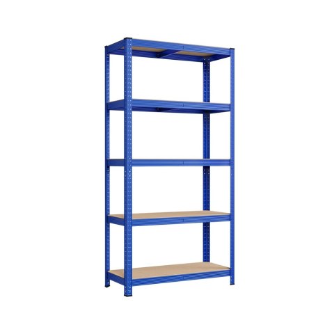 Półki magazynowe , półki do dużych obciążeń, zestaw 2 szt., półki piwniczne, 180 x 90 x 40 cm, nośność do 875 kg, półki, półki w
