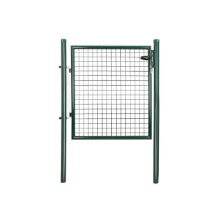 Brama ogrodowa brama ogrodowa brama ogrodzeniowa z zamkiem i 3 kluczami zielona GGD150G