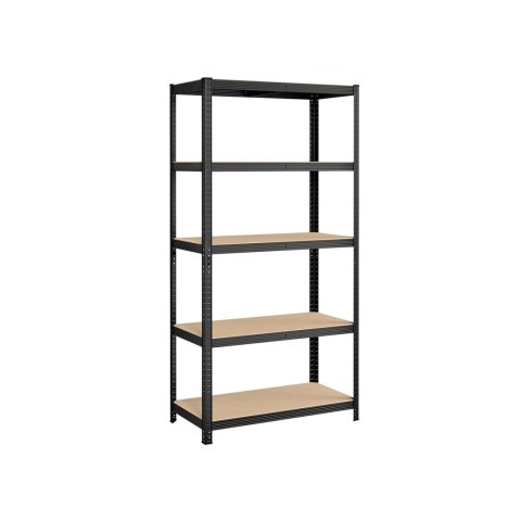 Półki magazynowe , półki do dużych obciążeń, zestaw 2 szt., półki piwniczne, 180 x 90 x 40 cm, nośność do 875 kg, półki, półki w