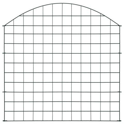  Ogrodzenie do stawu, łukowe, 77,5 x 78,5 cm, zielone Lumarko!