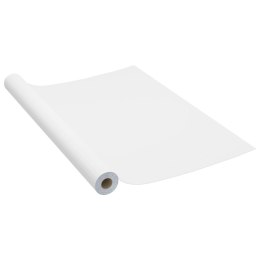 Okleina meblowa samoprzylepna, biała, 500x90 cm, PVC Lumarko!