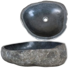  Umywalka z kamienia rzecznego, owalna, 30-37 cm Lumarko!