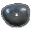  Umywalka z kamienia rzecznego, owalna, 38-45 cm Lumarko!