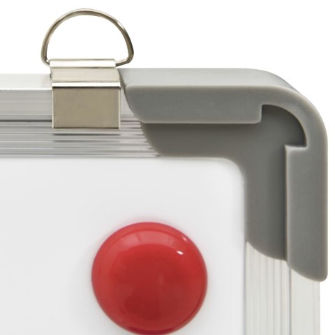  Magnetyczna tablica suchościeralna, biała, 90x60 cm, stalowa Lumarko!