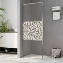  Ścianka prysznicowa, szkło ESG, wzór w kamienie, 80 x 195 cm Lumarko!