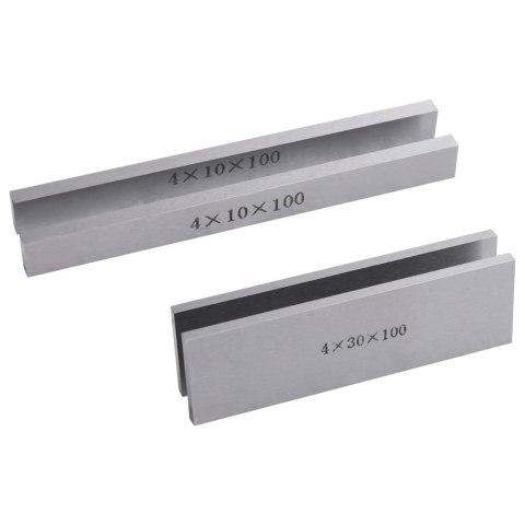  Podkładki równoległe, 100 mm, 18 szt., 10-42 mm  Lumarko!