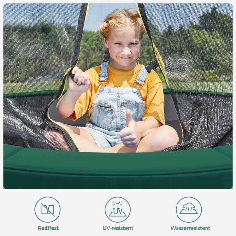 Osłona krawędzi trampoliny z odpornymi na rozdarcia akcesoriami do trampoliny, Zielony