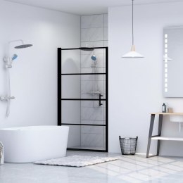 Lumarko Drzwi prysznicowe, hartowane szkło, 100x178 cm , czarne