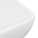  Umywalka prostokątna, matowa biel, 71x38 cm, ceramiczna Lumarko!