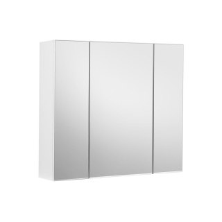 Biała szafka z lustrem, 60x15x55 cm