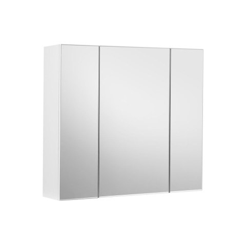 Biała szafka z lustrem, 60x15x55 cm