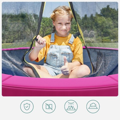 Osłona krawędzi trampoliny o standardowym rozmiarze, Różowy, 305cm