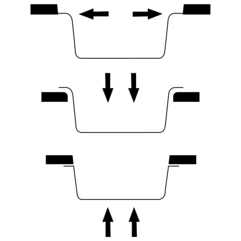  Zlew kuchenny z otworem przelewowym, szary, granitowy Lumarko!