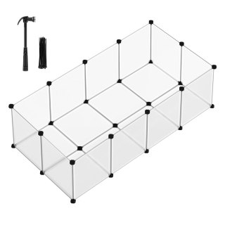 Obudowa zewnętrzna wykonana z tworzywa sztucznego z panelami podłogowymi, Biały, 143x73x46cm