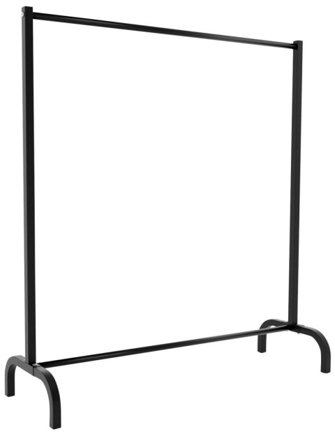 Wieszak na ubrania Lara 120x38x120 cm czarny
