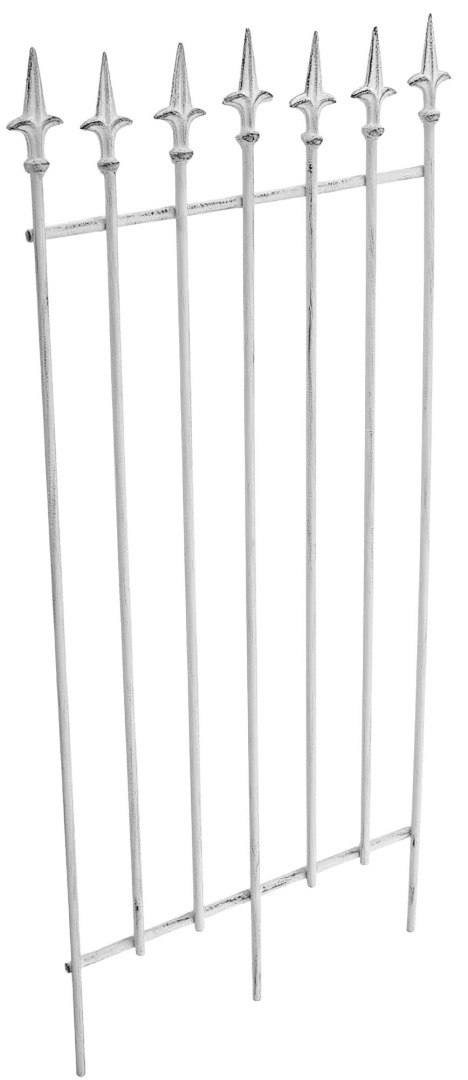 Gitter ogrodowe Elisa antykowe, metalowe 100x50 cm