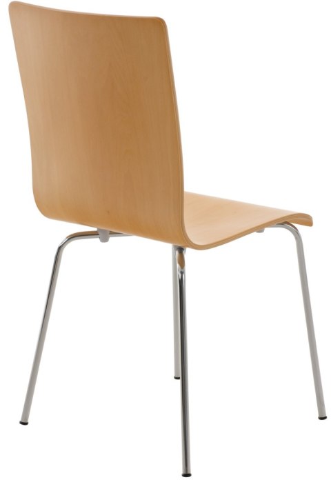 Krzesło konferencyjne Pepe 4 sztuki natura ergonomiczne