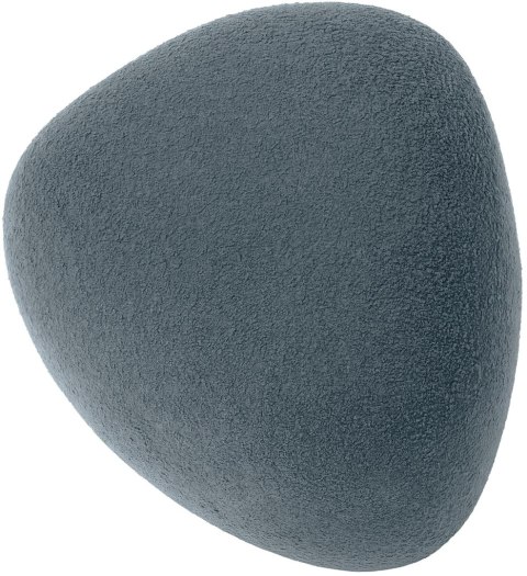 Hoker Alfrisa Teddy ciemnoszary, owalny, materiałowy
