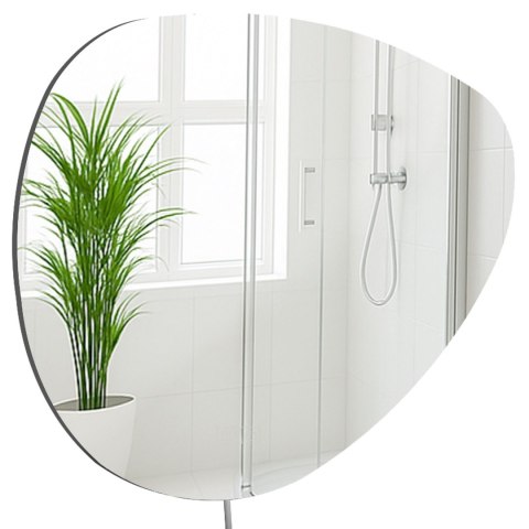 Lustro łazienkowe Almafie 65x75 z oświetleniem LED