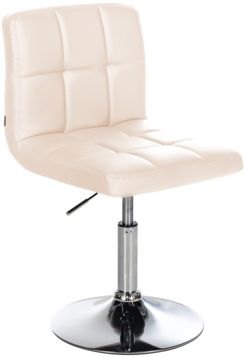 Hoker barowy Palma Lounger V2 kremowy z ekoskóry